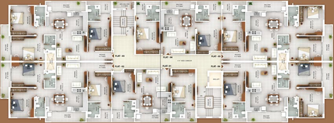 Floor Plan of Devshree Baleshwaram in Danapur, Patna - Image 74109