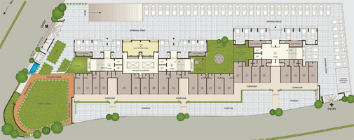 Master Plan of Saanvi Sky Sol in South Bopal, Ahmedabad - Image 69224