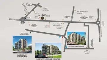 Location of Sai Amita Usha Palace - Image 74123
