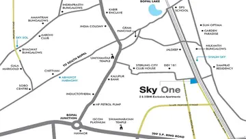 Location of Saanvi Sky One - Image 69209