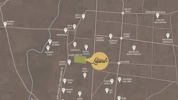 Location of Amardeep Luxuria - Image 113938