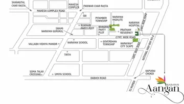Location of Narayan Aangan - Image 103325