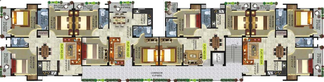 Floor Plan of Sai Amber Ajay Palace in Danapur, Patna - Image 74153
