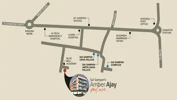 Location of Sai Amber Ajay Palace - Image 74152