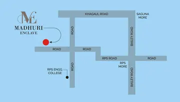 Location of NJ Madhuri Enclave - Image 74159