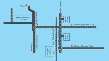 Location of Winsome Azim Enclave - Image 73740