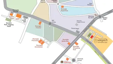 Location of Roongta Shree Tirumala Magnus Apartment - Image 70008