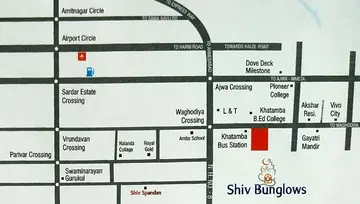 Location of Shiv Bunglows - Image 69582