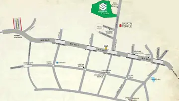 Location of Shree Shyamal County - Image 103370