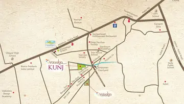 Location of Vatsalya Kunj - Image 70511