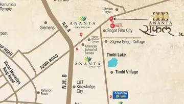 Location of Ananta Safal - Image 102781