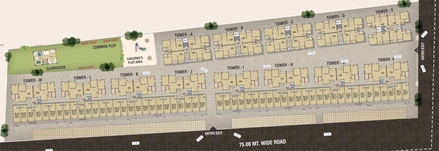 Master Plan of Ananta Safal in Ajwa Road, Vadodara - Image 102782