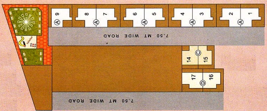 Master Plan of Motnath Kamaxi Triplex in Harni, Vadodara - Image 128297