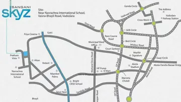 Location of Sangani Skyz - Image 70709