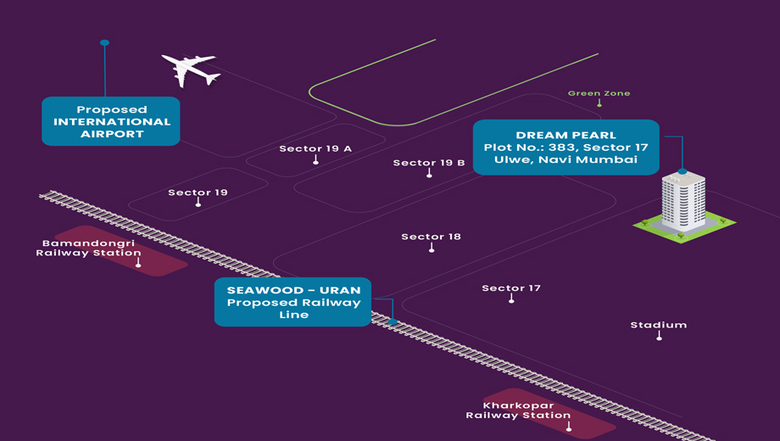 Location of Lucky Dream Pearl in Ulwe, Navi Mumbai - Image 69869