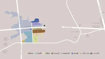 Location of Shrinivas Luxuria - Image 73322