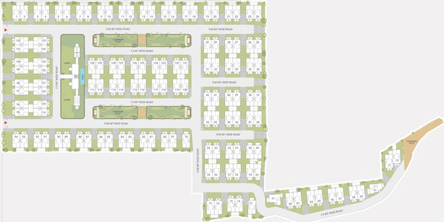 Master Plan of Shrinivas Shine in Bhadaj, Ahmedabad - Image 73352