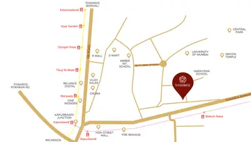 Location of Yashree Yash Paradise - Image 123093