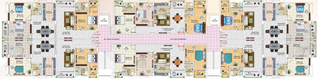 Floor Plan of Trimurti Sharda Heights Residency in Danapur, Patna - Image 74188