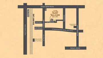 Location of Green Baliram Enclave - Image 74511