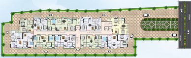 Master Plan of Green Baliram Enclave in Digha Nahar Road, Patna - Image 74513