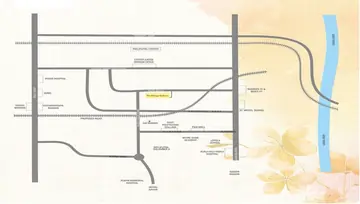 Location of Aakriti The Mango Groves - Image 74503
