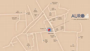 Location of Shreeji Auro 44 - Image 70960
