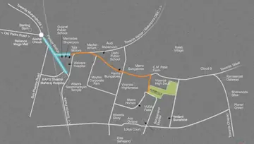 Location of Shreeji Auro Ville - Image 71057