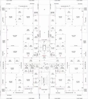 Floor Plan of Sun The Kimana Towers in Ambli, Ahmedabad - Image 72753