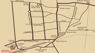 Location of Narayan Sanskruti - Image 70628