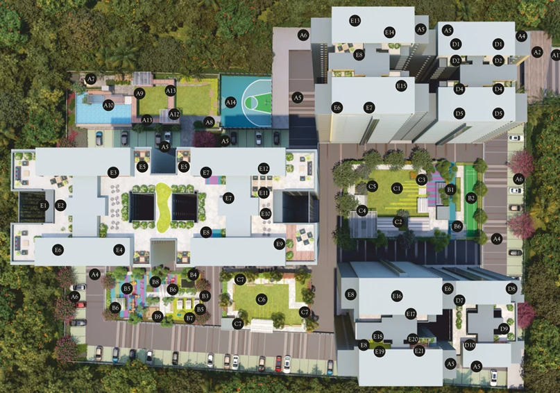 Master Plan of Mihir Amara in Wakad, Pune - Image 9480