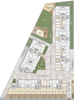 Master Plan of Kavisha Urbania in South Bopal, Ahmedabad - Image 69770