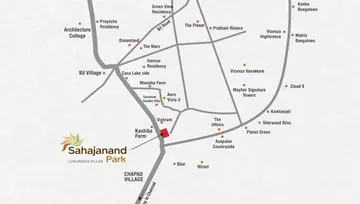 Location of Sahaj Sahajanand Park - Image 70973
