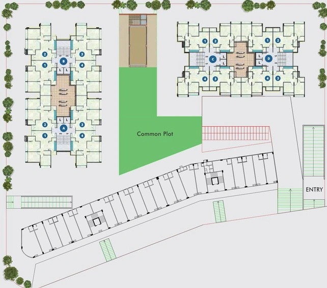 Master Plan of Shridhar Kaveri Sangam in Shilaj, Ahmedabad - Image 73098