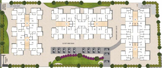 Master Plan of Shridhar Kaveri Pratham in Bopal, Ahmedabad - Image 73024