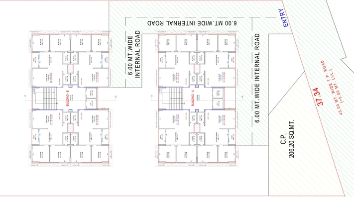 Master Plan of Amar Laxmi Mantra Heritage in Mota Varachha, Surat - Image 78823