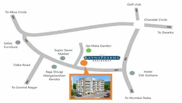 Location of Rajeshwar Ratnaprabha Residency - Image 70047
