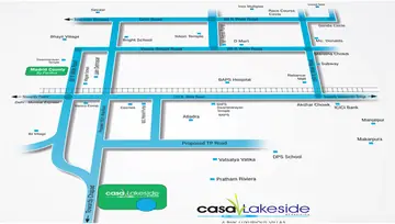 Location of Pacifica Casa Lake Side - Image 71151