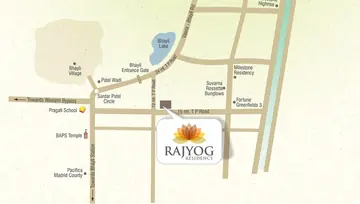 Location of Rajyog Residency - Image 70729