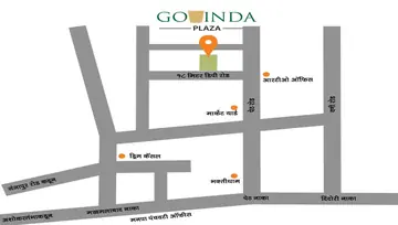 Location of Radhe Govinda Plaza - Image 72223