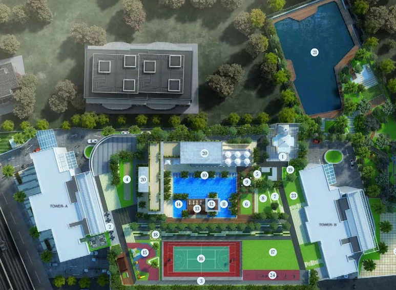 Master Plan of Peninsula Salsette 27 in Byculla West, Mumbai - Image 23385