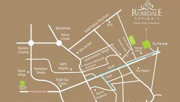 Location of Roasedale Vatika 1 - Image 70926