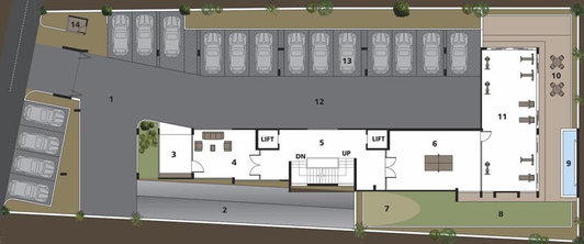 Master Plan of Addor 14 Crowns in Ambawadi, Ahmedabad - Image 72766