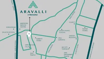 Location of Ratnaakar Aravalli - Image 71729