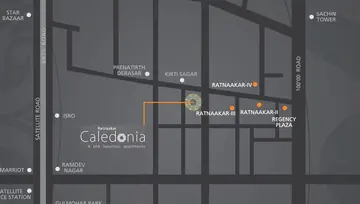 Location of Ratnaakar Caledonia - Image 73440