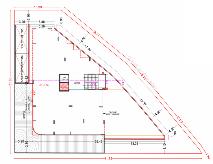 Master Plan of D Vallabh Phoenix Avenue in Adajan, Surat - Image 70502