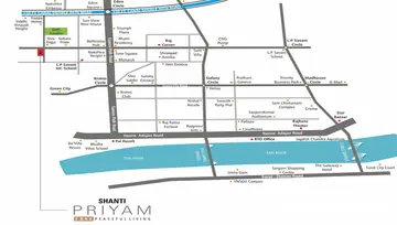 Location of Shanti Priyam - Image 71465