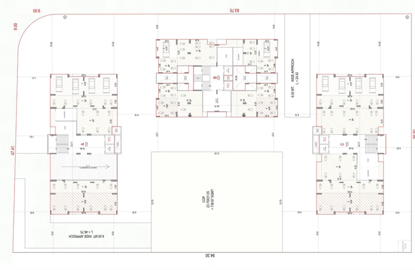 Master Plan of Shanti Priyam in Pal, Surat - Image 71467