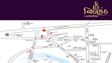 Location of Khushi Nilkanth Luxuria - Image 71190