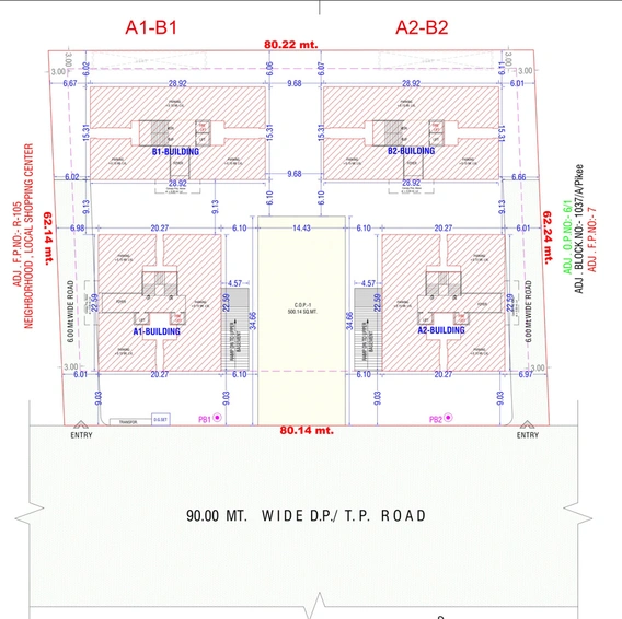 Master Plan of Khushi Nilkanth Luxuria in Variav, Surat - Image 71192